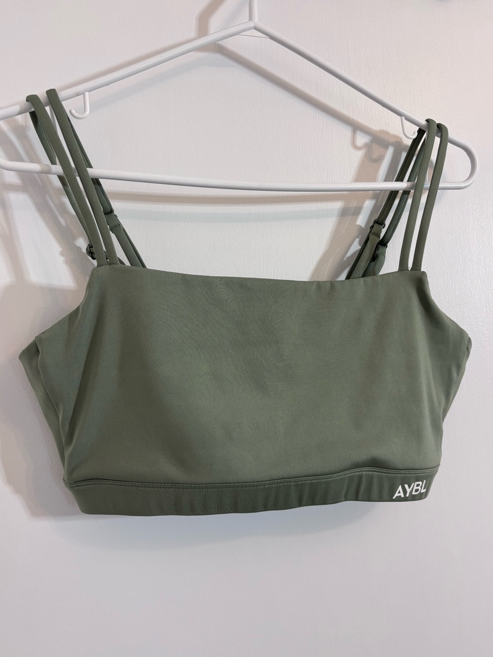 AYBL Size Large Sage Green Sports Bra Like New